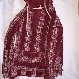 Maroon Bomber Jacket